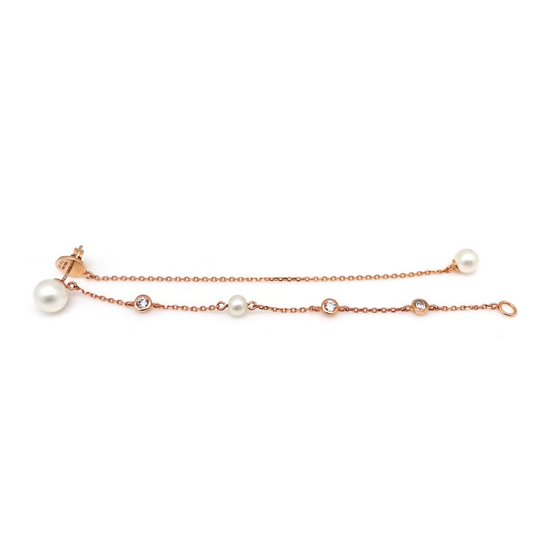 SOPHIA2 DBL CHAIN EARRING