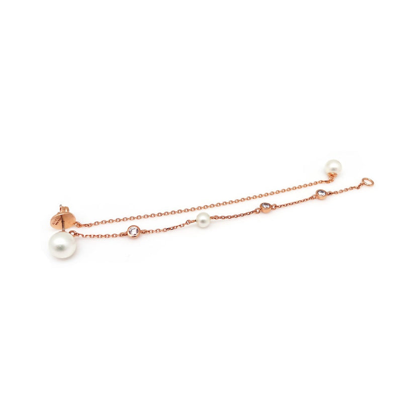 SOPHIA2 DBL CHAIN EARRING