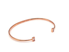Load image into Gallery viewer, ISA RECTANGLE SKINNY BANGLE
