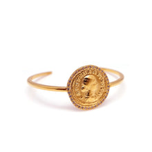 Load image into Gallery viewer, ANNI ROMAN PAVED COIN BANGLE
