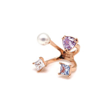 Load image into Gallery viewer, BELLA PEARL MULTI-STONE RING
