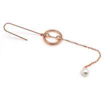 Load image into Gallery viewer, LAUREN HOOK CIRCLE CHAIN EARRING
