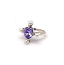 Load image into Gallery viewer, CECILIA OVAL STONE RING
