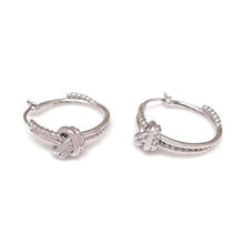 Load image into Gallery viewer, AVERY KNOT HOOP EARRING-Single
