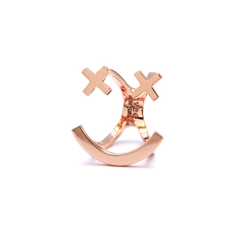 XX SMILE PLAIN RING